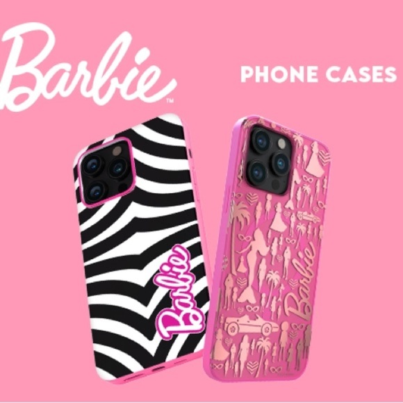 Moby Fox Other - Barbie Black & White + Classic pink Phone Case for iPhone 14 Pro Max